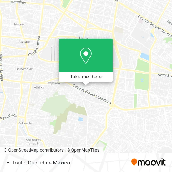 El Torito map