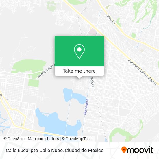 Calle Eucalipto Calle Nube map