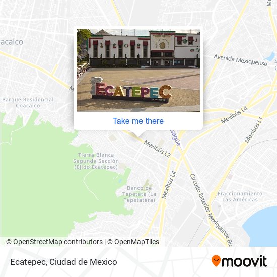 Ecatepec map