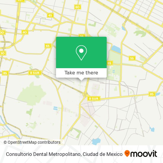 Consultorio Dental Metropolitano map