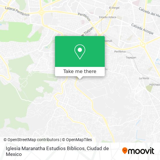 Iglesia Maranatha Estudios Bíblicos map