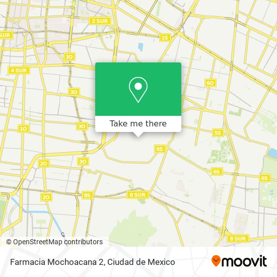 Mapa de Farmacia Mochoacana 2