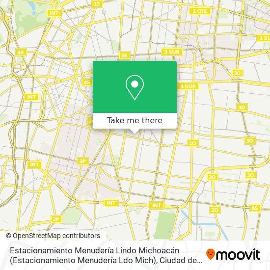 Estacionamiento Menudería Lindo Michoacán (Estacionamiento Menudería Ldo Mich) map