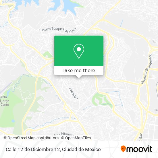 Calle 12 de Diciembre 12 map