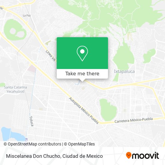 Mapa de Miscelanea Don Chucho