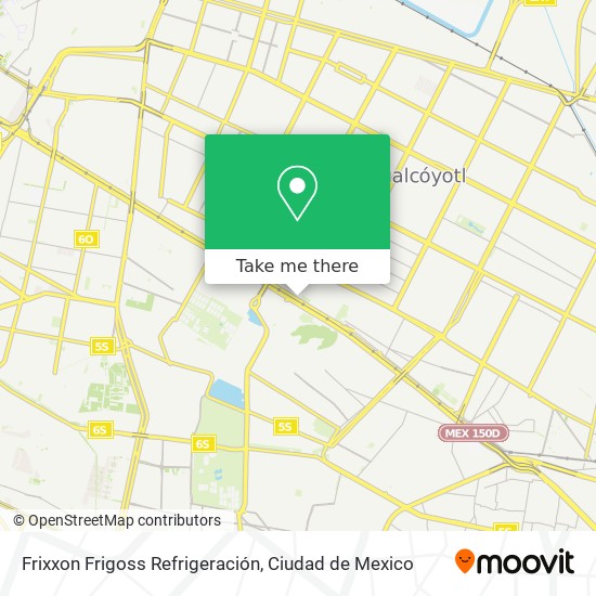 Frixxon Frigoss Refrigeración map