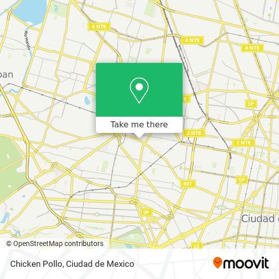 Mapa de Chicken Pollo