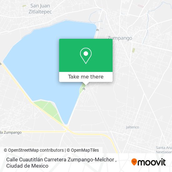 Calle Cuautitlán Carretera Zumpango-Melchor map