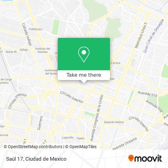 Mapa de Saúl 17