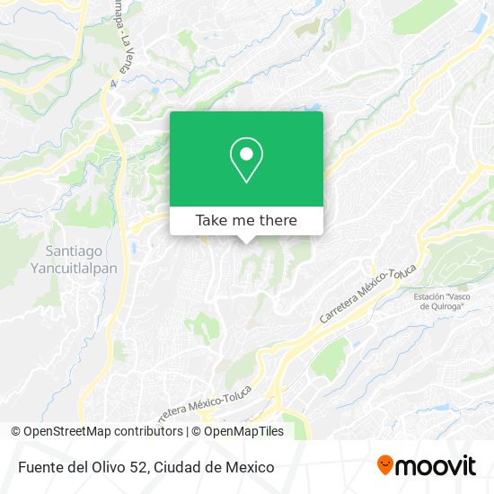 Fuente del Olivo 52 map