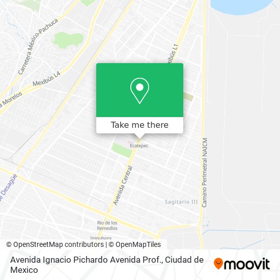 Avenida Ignacio Pichardo Avenida Prof. map