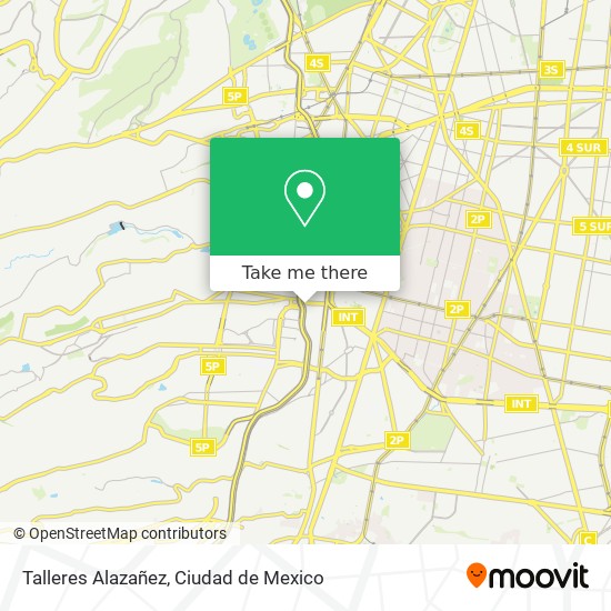 Talleres Alazañez map