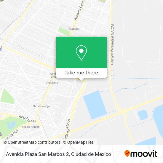 Avenida Plaza San Marcos 2 map