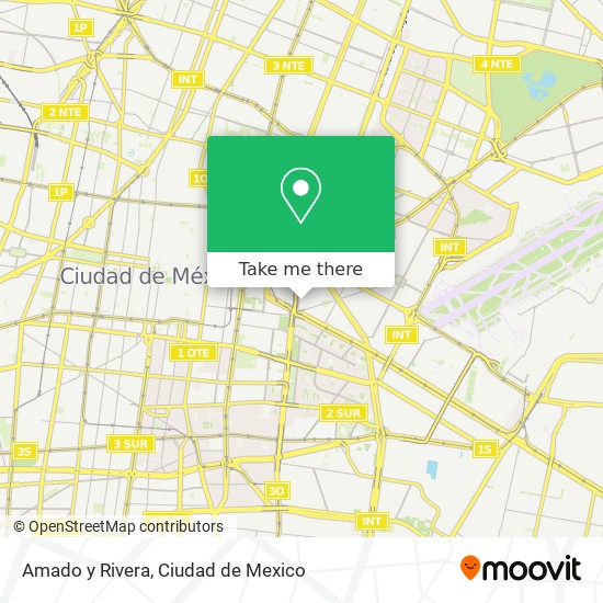 Amado y Rivera map