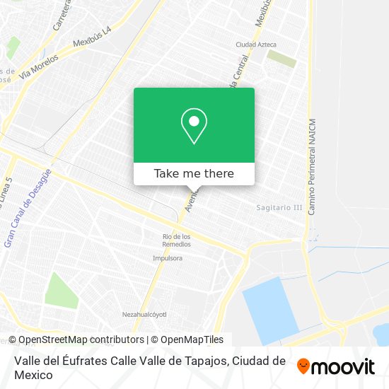 Valle del Éufrates Calle Valle de Tapajos map