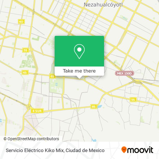 Servicio Eléctrico Kiko Mix map