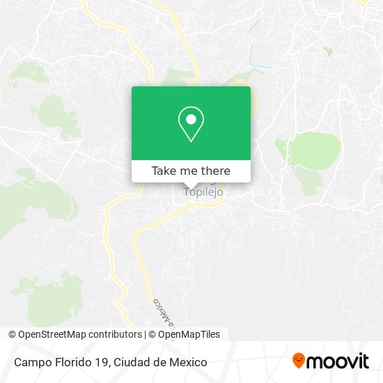 Campo Florido 19 map