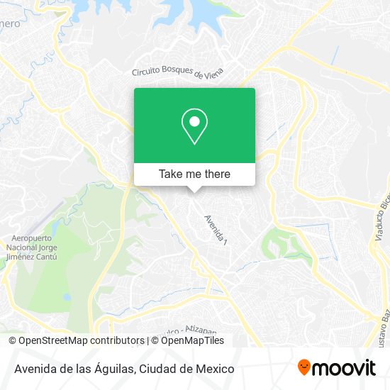 Avenida de las Águilas map