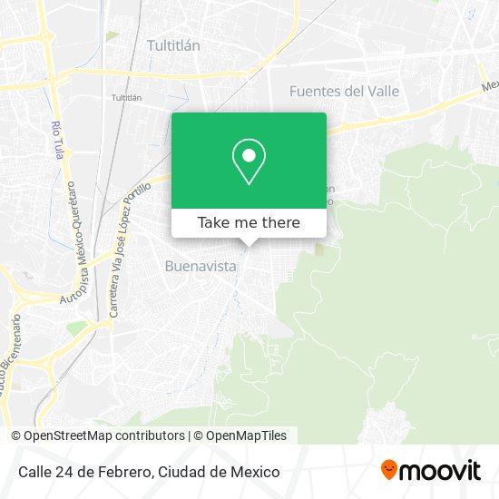 Mapa de Calle 24 de Febrero