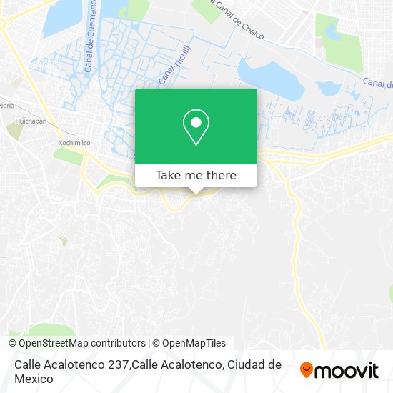 Calle Acalotenco 237,Calle Acalotenco map