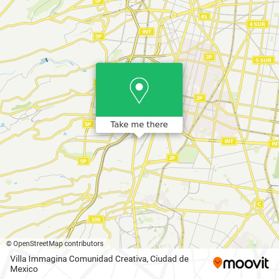 Villa Immagina Comunidad Creativa map