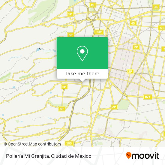 Pollería Mi Granjita map