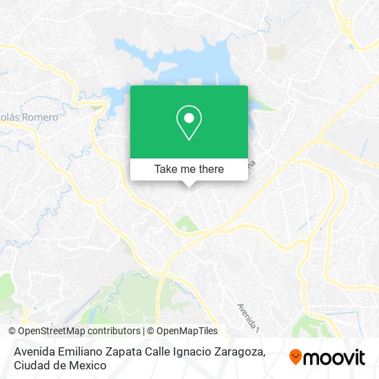 Avenida Emiliano Zapata Calle Ignacio Zaragoza map