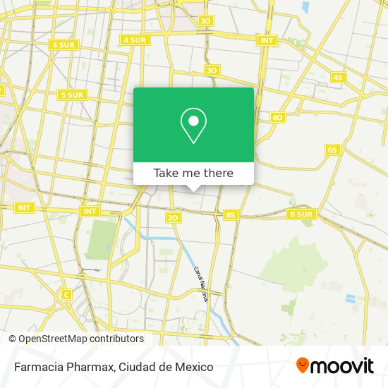 Farmacia Pharmax map