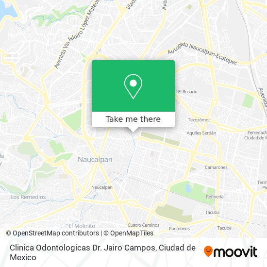 Clinica Odontologicas Dr. Jairo Campos map