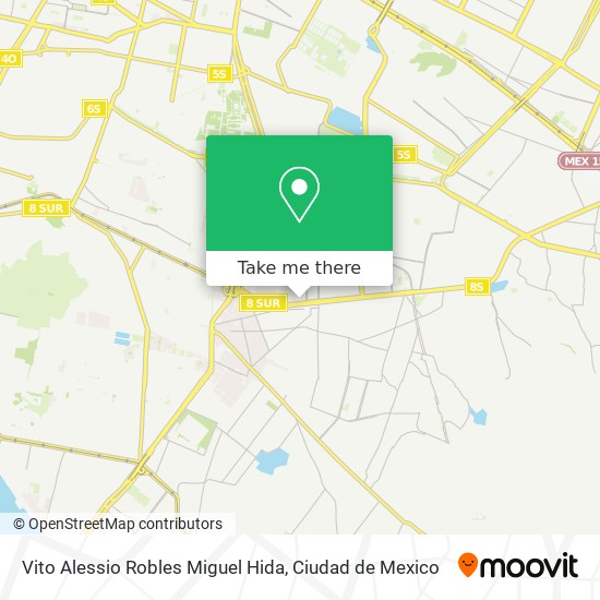 Mapa de Vito Alessio Robles Miguel Hida