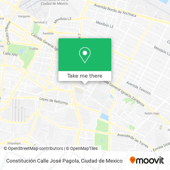 Constitución Calle José Pagola map