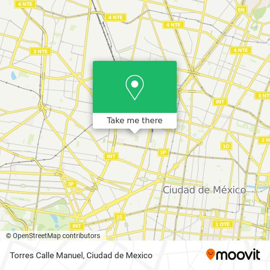 Torres Calle Manuel map