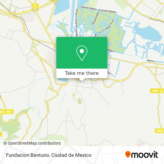 Fundacion Bentuno map