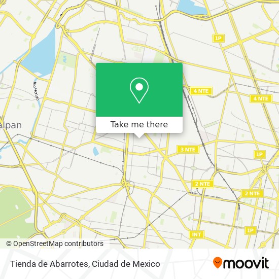 Mapa de Tienda de Abarrotes