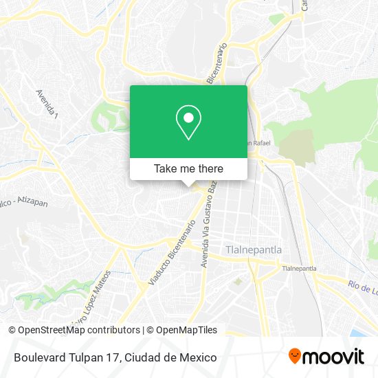Mapa de Boulevard Tulpan 17