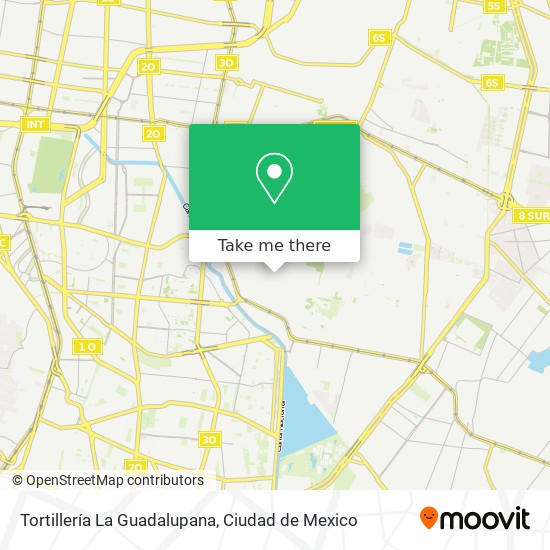 Mapa de Tortillería La Guadalupana