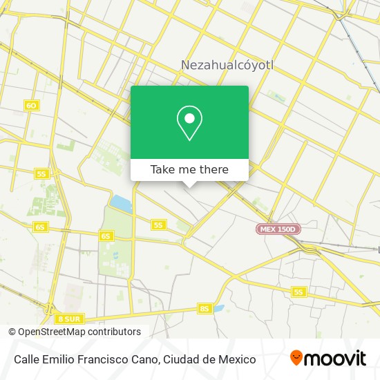 Calle Emilio Francisco Cano map