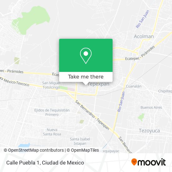 Calle Puebla 1 map
