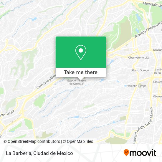 Mapa de La Barberia