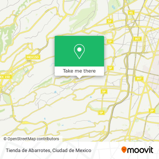 Tienda de Abarrotes map