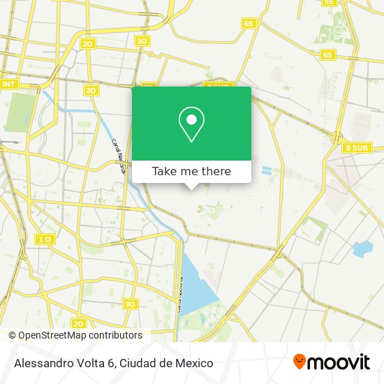 Alessandro Volta 6 map