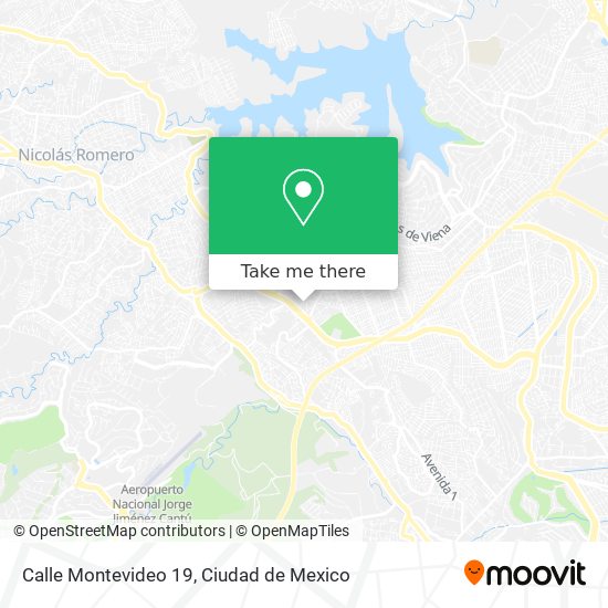 Mapa de Calle Montevideo 19