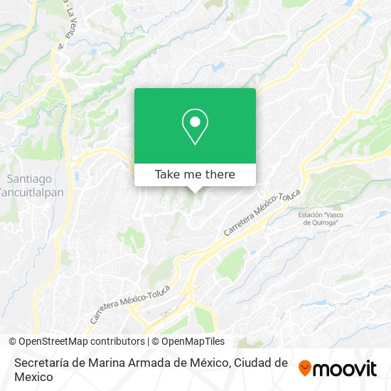Mapa de Secretaría de Marina Armada de México
