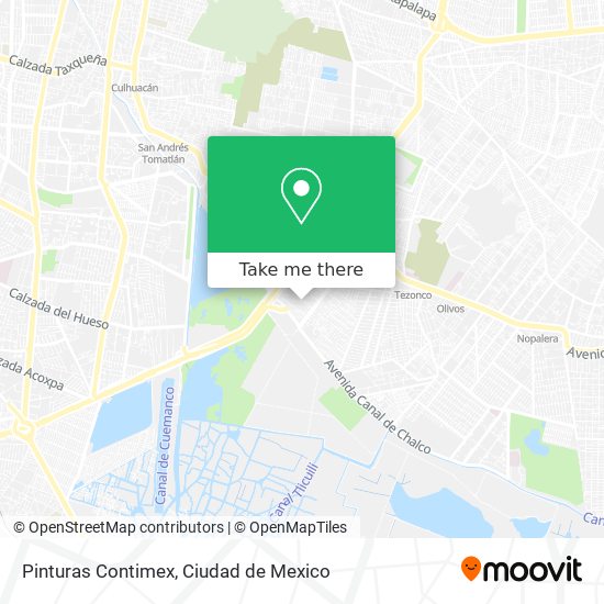 Pinturas Contimex map