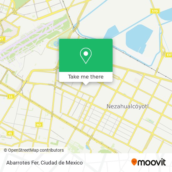 Abarrotes Fer map