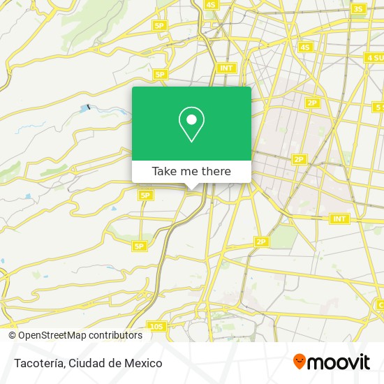 Mapa de Tacotería