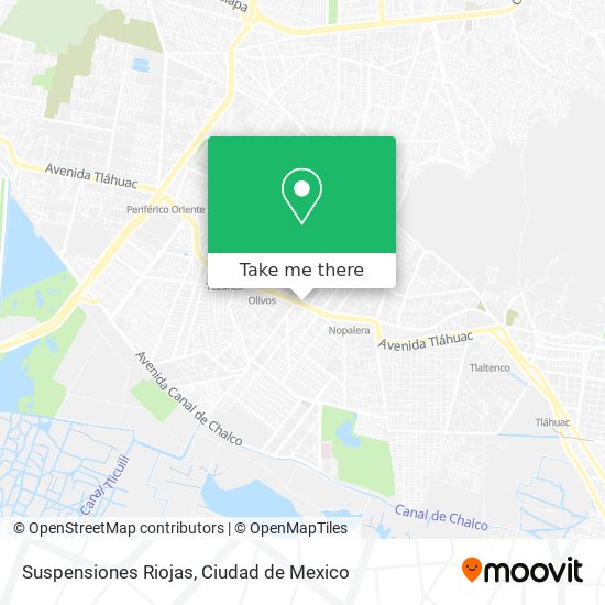 Suspensiones Riojas map