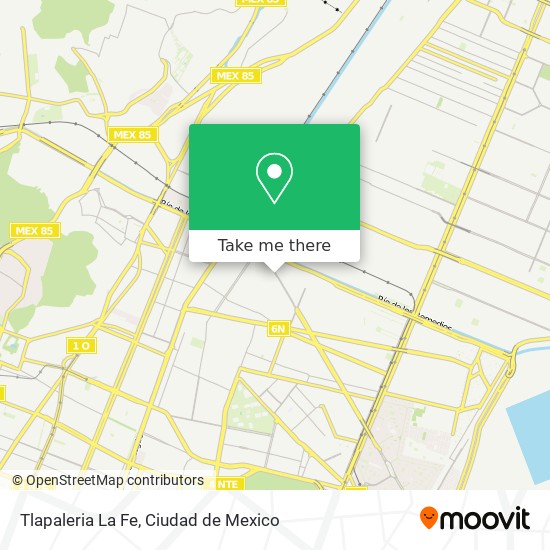 Tlapaleria La Fe map