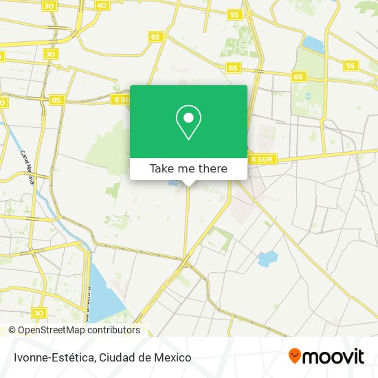 Ivonne-Estética map