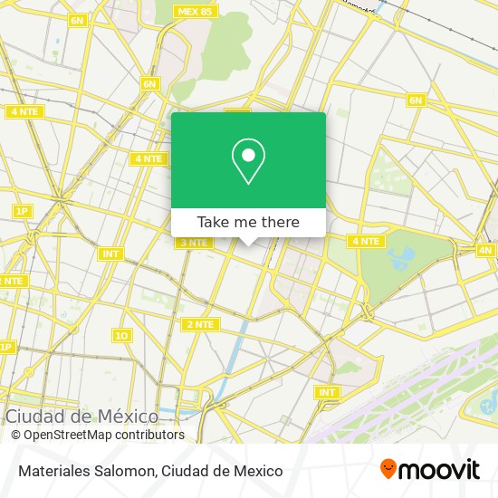 Materiales Salomon map